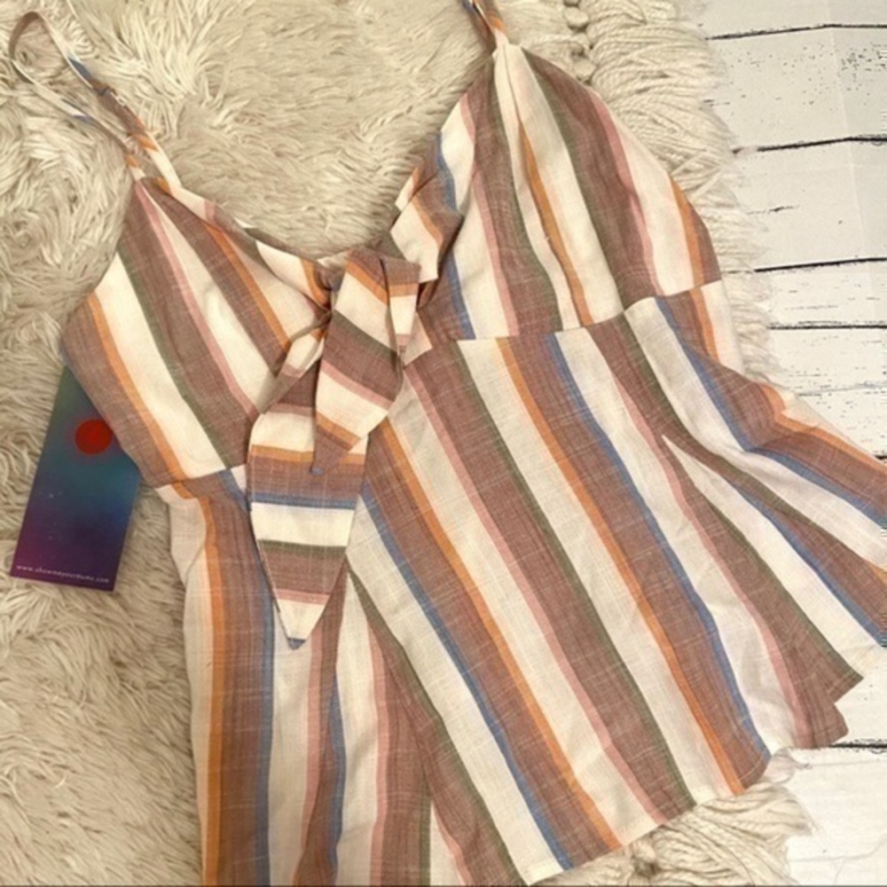 Show Me Your Mimi striped tank- tags now removed